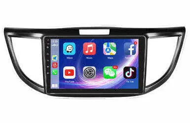 HONDA CRV 2012-2017 - PREMIUM HEAD UNIT UPGRADE KIT: RADIO INFOTAINMENT SYSTEM WITH WIRED & WIRELESS APPLE CARPLAY AND ANDROID AUTO COMPATIBILITY