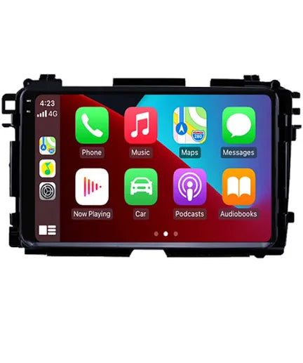 HONDA HR-V 2015-2022 - PREMIUM HEAD UNIT UPGRADE KIT: RADIO INFOTAINMENT SYSTEM WITH WIRED & WIRELESS APPLE CARPLAY AND ANDROID AUTO COMPATIBILITY