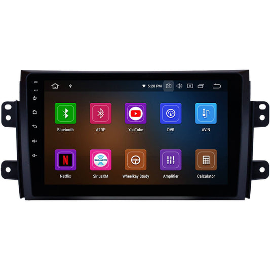 SUZUKI SX4 2006-2015 - PREMIUM HEAD UNIT UPGRADE KIT: RADIO INFOTAINMENT SYSTEM WITH WIRED & WIRELESS APPLE CARPLAY AND ANDROID AUTO COMPATIBILITY