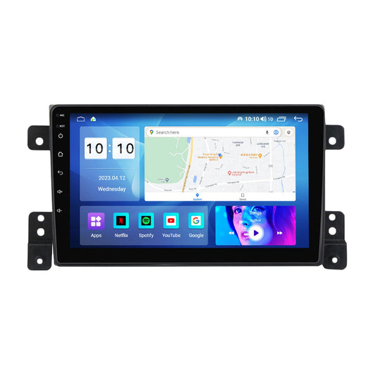 SUZUKI GRAND VITARA 2004-2015 - PREMIUM HEAD UNIT UPGRADE KIT: RADIO INFOTAINMENT SYSTEM WITH WIRED & WIRELESS APPLE CARPLAY AND ANDROID AUTO COMPATIBILITY