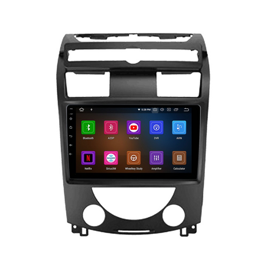 SSANGYONG REXTON 2006-2012 - PREMIUM HEAD UNIT UPGRADE KIT: RADIO INFOTAINMENT SYSTEM WITH WIRED & WIRELESS APPLE CARPLAY AND ANDROID AUTO COMPATIBILITY