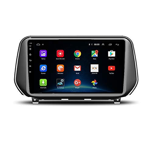 HYUNDAI SANTA FE 2018-2020 - PREMIUM HEAD UNIT UPGRADE KIT: RADIO INFOTAINMENT SYSTEM WITH WIRED & WIRELESS APPLE CARPLAY AND ANDROID AUTO COMPATIBILITY