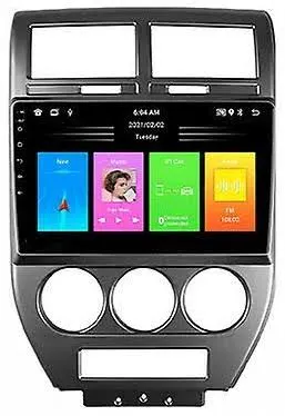 JEEP COMPASS/PATRIOT 2006-2010 - PREMIUM HEAD UNIT UPGRADE KIT: RADIO INFOTAINMENT SYSTEM WITH WIRED & WIRELESS APPLE CARPLAY AND ANDROID AUTO COMPATIBILITY