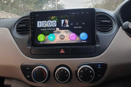 HYUNDAI i10 2014-2019 - PREMIUM HEAD UNIT UPGRADE KIT: RADIO INFOTAINMENT SYSTEM WITH WIRED & WIRELESS APPLE CARPLAY AND ANDROID AUTO COMPATIBILITY