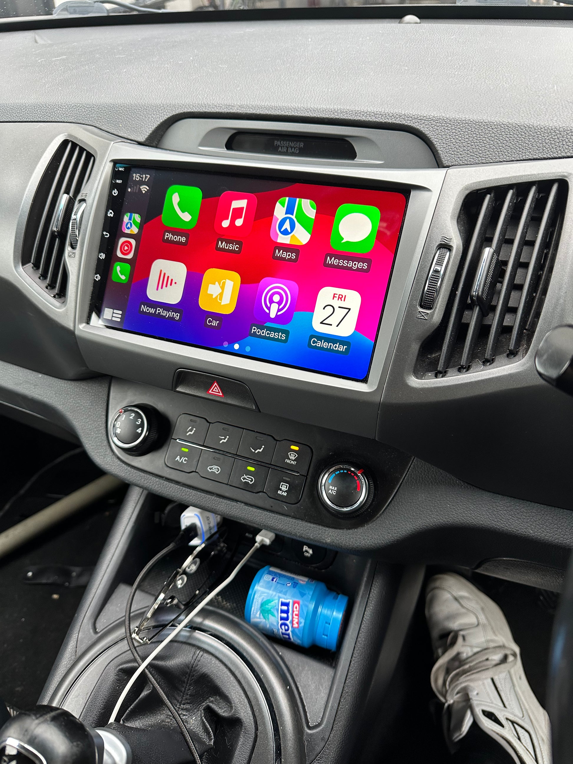 Kia Sportage 2010-2016 Wireless Apple CarPlay/Android Auto