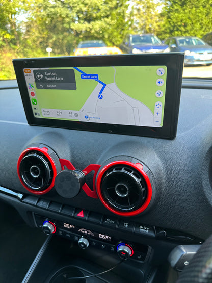 AUDI A3 (2013-2020) - PREMIUM HEAD UNIT UPGRADE KIT: RADIO INFOTAINMENT SYSTEM WITH WIRELESS APPLE CARPLAY AND ANDROID AUTO COMPATIBILITY