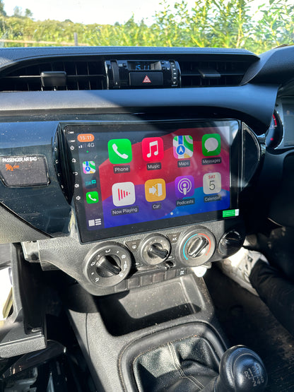 Toyota Hilux 2015-2023 Wireless Apple CarPlay/Android Auto Upgrade Kit