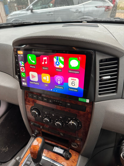 Jeep Grand Cherokee 2004-2007 Wireless Apple CarPlay/Android Auto Upgrade Kit