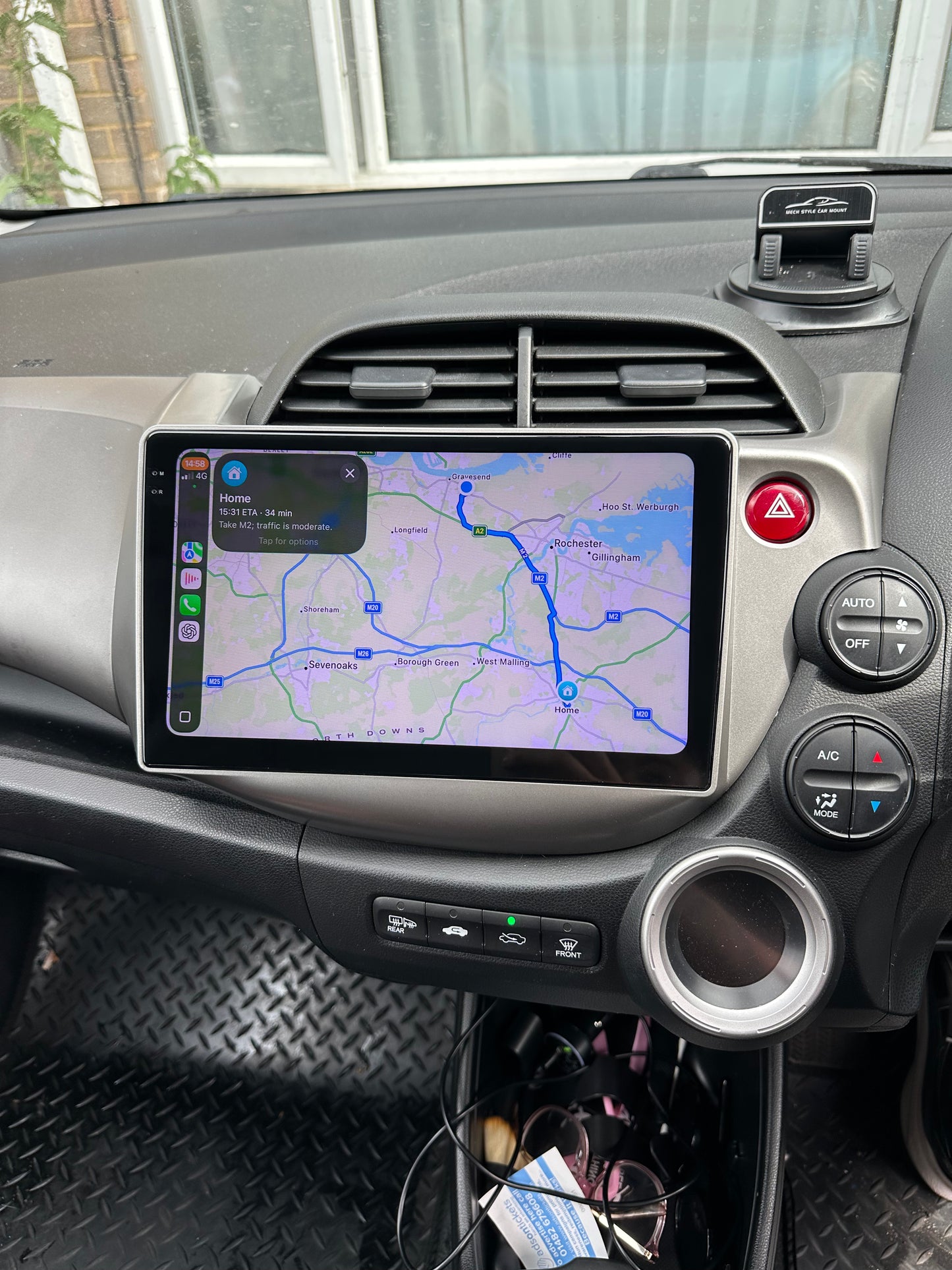 Honda Jazz 2008-2013 Wireless Apple CarPlay Upgrade Kit
