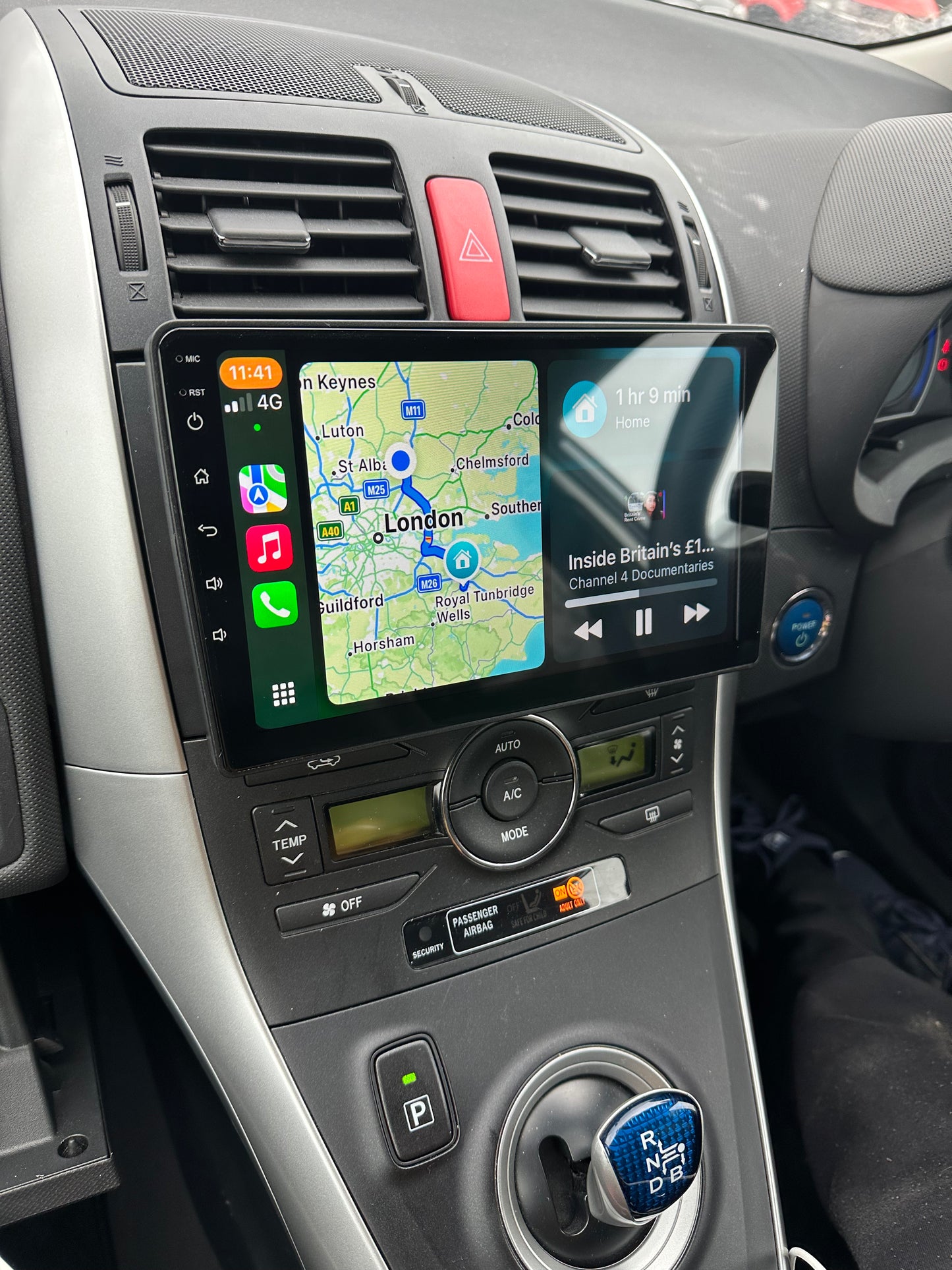Toyota Auris/Corolla Hatchback 2007-2013 Wireless Apple CarPlay Upgrade Kit