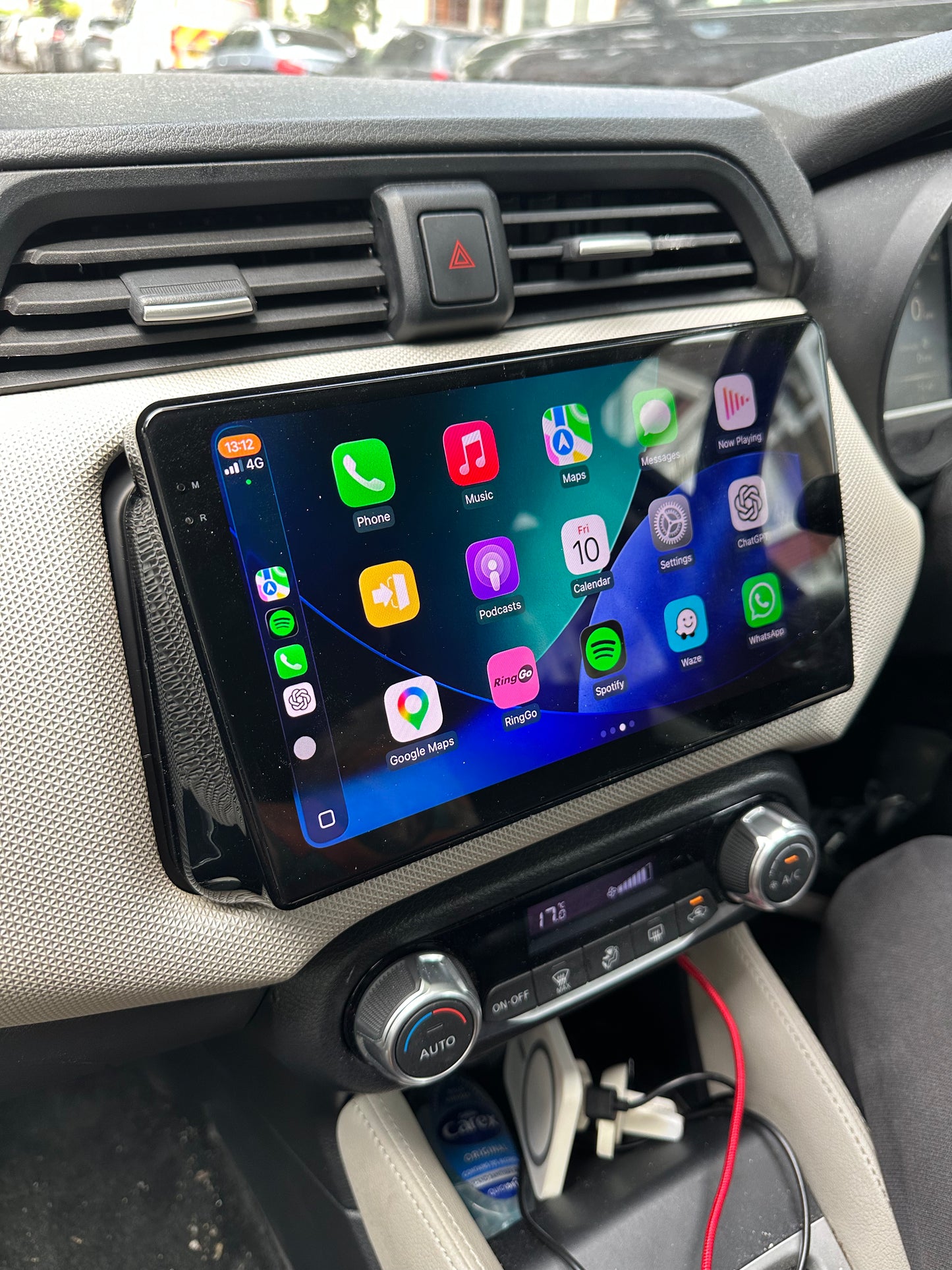 Nissan Micra 2017-2019 Wireless Apple CarPlay Upgrade Kit