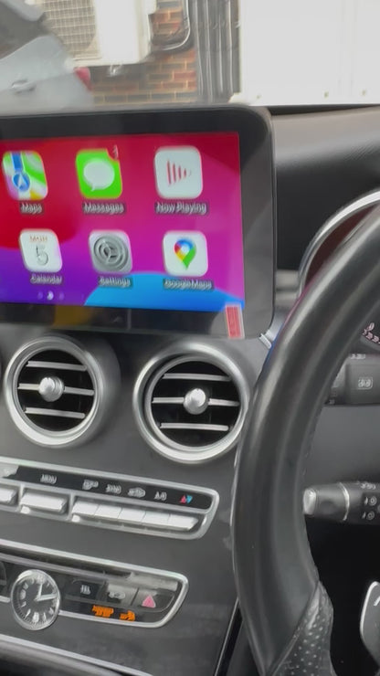 MERCEDES A/C CLASS/GLA/GLC/CLA (2012-2018) W205/X156 Wireless Apple CarPlay/Android Auto Touchscreen Kit
