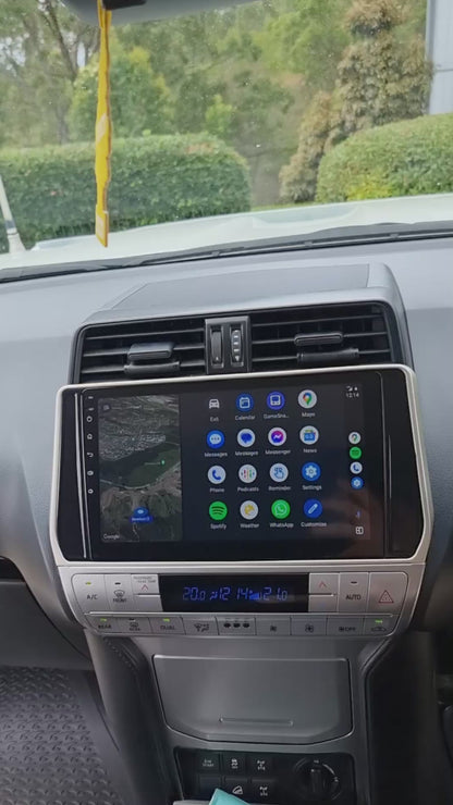 Toyota Land Cruiser/Prado 150 Series 2018-2022 Wireless Apple CarPlay/Android Auto Touchscreen Upgrade Kit