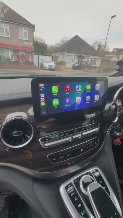 Mercedes V Class 2016-2023 Wireless Apple CarPlay Touchscreen Kit