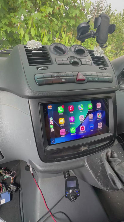 Mercedes Vito/Viano 2003-2015 W639 Wireless Apple CarPlay/Android Auto Upgrade Kit