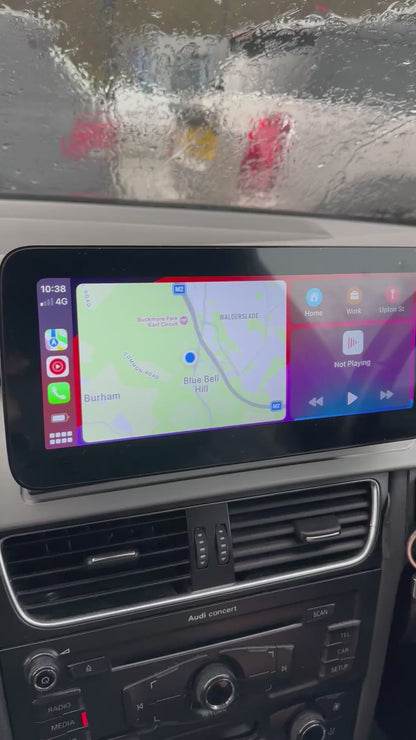 AUDI A5 (2007-2016) - PREMIUM HEAD UNIT UPGRADE KIT: RADIO INFOTAINMENT SYSTEM WITH WIRED & WIRELESS APPLE CARPLAY AND ANDROID AUTO COMPATIBILITY