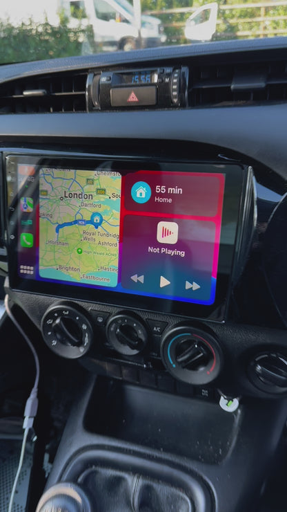 Toyota Hilux 2015-2023 Wireless Apple CarPlay/Android Auto Upgrade Kit
