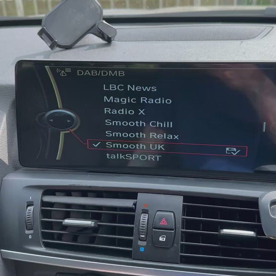 Wireless Android Auto touchscreen for BMW X4