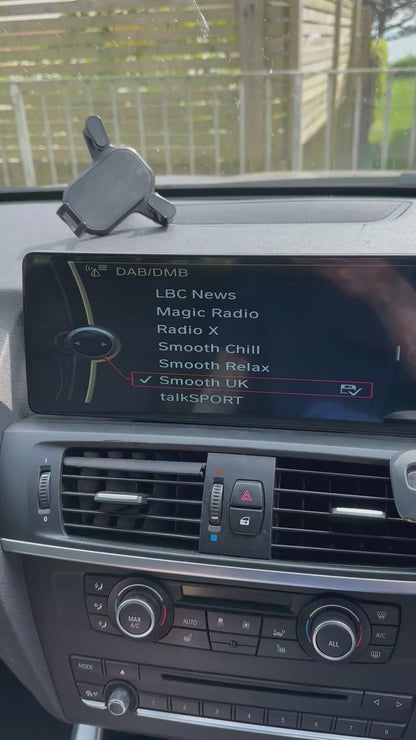 Wireless Android Auto touchscreen for BMW X4