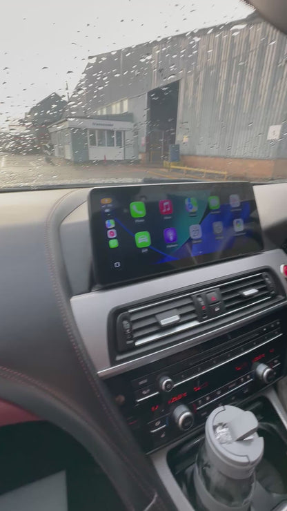 BMW 6 Series 2012-2015 F06/F12/F13 Wireless Apple CarPlay/Android Auto Touchscreen Kit